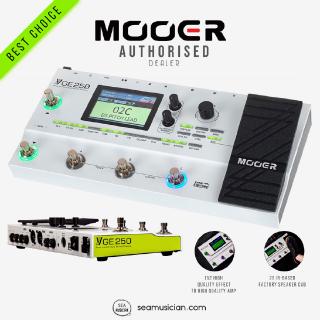 MOOER GE250 AMP MODELLING & GUITAR MULTI EFFECT PROCESSOR W/ POWER ADAPTER (GE-250/ MULTI-EFFECT AMPLIFIER/ SEAMUSICIAN)