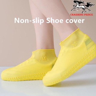 【 Free Shipping 】Silicone Shoe Cover Outdoor Waterproof Rainproof Shoe Cover Thickened Non-slip Wear-resistant Bottom Boys Girls Rain Boots Rain Foot Cover