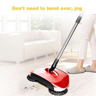 💯HandPush Broom Sweeper Household Dust Collector Sweeping Machine Floor Surface