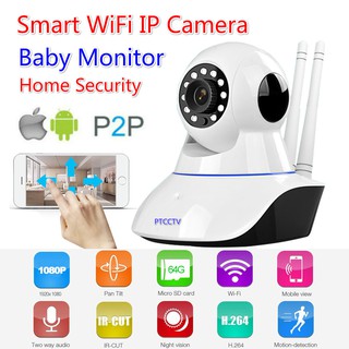 1080P HD Wireless IP Camera Wi-fi P2P Night Vision Baby Monitor Network WebCam
