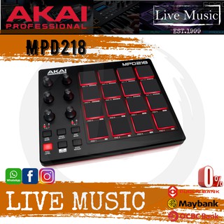 Akai Professional MPD218 - Highly Playable Pad Controller ( MPD-218 )