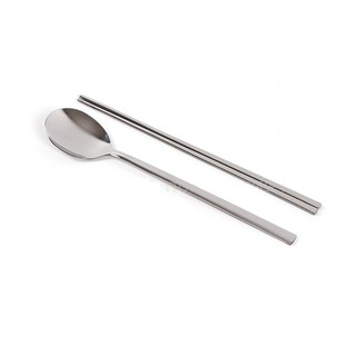 High Quality Korean Stainless Steel Spoon and Chopstick set, Korean Spoon, Korean Chopstick, Korean Products