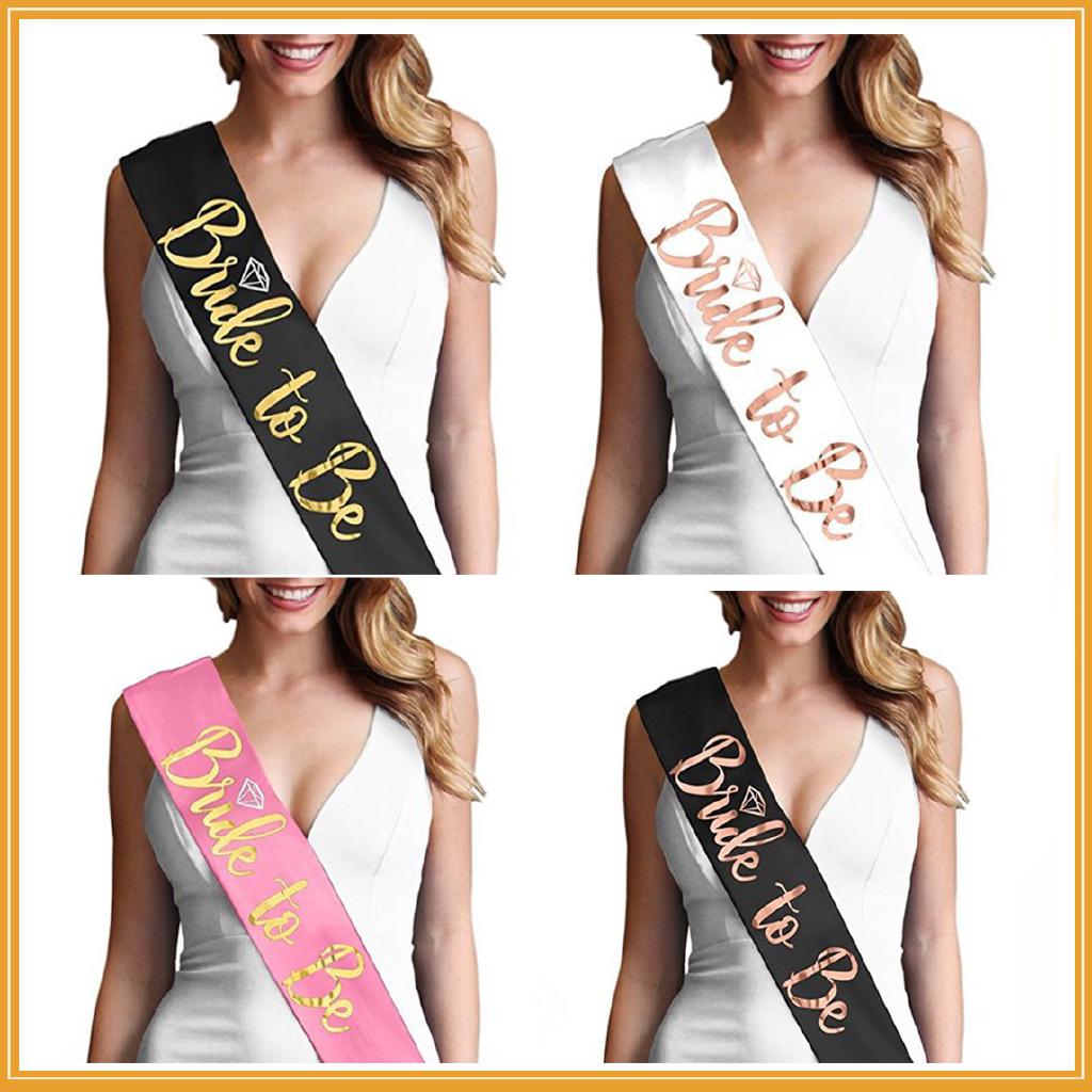 Hot Bride to Be Bachelorette Party Sash for Hen Party Wedding Bridal (1)