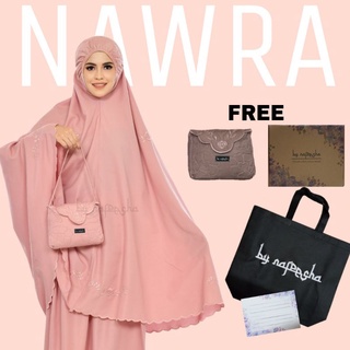 FREE BOX + FREE GIFTS -Telekung Nawra BY NAFEESHA