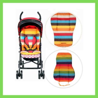 Baby Stroller Pad Waterproof| Rainbow Cushion Carseat Pad| Pelapik Stroller