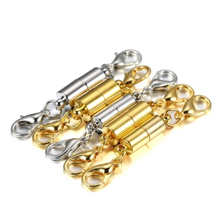 1PAIR（2PCS) magnetic necklace Metal Copper Extender Magnetic Clasps Connectors Jewelry Accessories Necklace Chain Mask Chain Extenderdiy 饰品配件 Magnet mask chain Mask Chain Extensions Metal Copper Extender Magnetic Clasps Connectors (1)