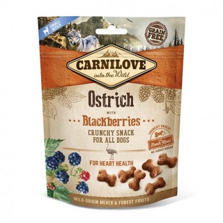 Carnilove Dog Crunchy Snack Ostrich with Blackberries with fresh meat 200g