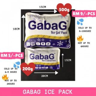 GABAG ICE GEL PACKING (500 GRAM|200 GRAM)