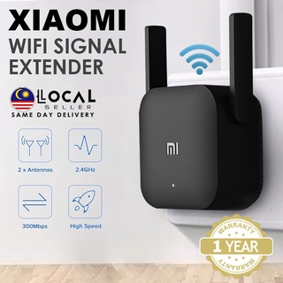 Original Malaysia Xiaomi Pro 300M 2.4G WiFi Extender Repeater Pro 1 Year Xiaomi Warranty