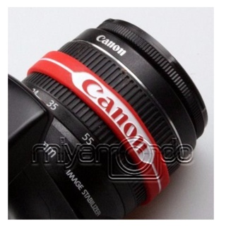 1pc Silicone Rubber Lens Band for Canon DSLR Camera Lens Photography