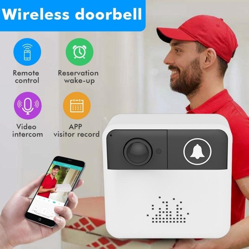 Wireless Wifi Doorbell Intercom Door Bell Video Camera