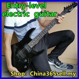 kuruisi170 electric guitar set style beginner electric guitar entry guitar practice