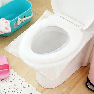 【HOT】10Pcs Pocket Safe Disposable Paper Toilet Seat Closestool Cover Pad