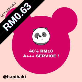 [A+++ Service] RM10 40%