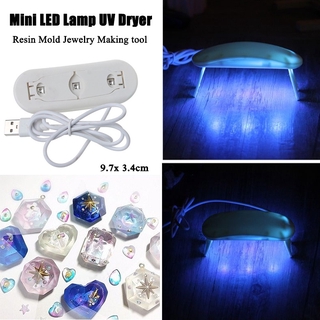 LED UV Resin Ultraviolet Curing LED Lamp Dryer Kit Mold Hard for Silicone Resin Mold Jewelry Making DIY Craft (1)