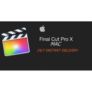 🔥Final Cut Pro X LATEST VERSION 🔥 (MAC) 100% Works ! LIFETIME USE⚡