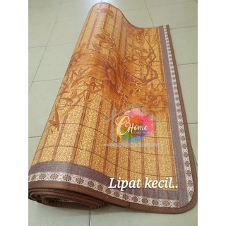 💥NEW2021💥Karpet/Carpet Bamboo Size XXL Tikar Buluh Bunga Lipat Bamboo Mat READY STOCK