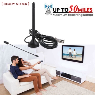 🔥READY STOCK🔥New Indoor Digital DVB-T Freeview HDTV Aerial TV Antenna DTA-180 Signal Booster