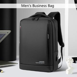 2020 Hot Sale backpack business men multi-function USB interface waterproof bag laptop bag