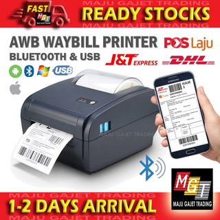 Thermal Printer Waybill AWB Sticker Barcode Maker A6 PDF Bluetooth USB QR Shipping Label Airway Bill