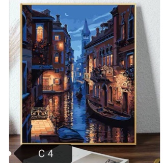 【Ready Stock 】DIY Painting By Number Oil Paint (1)