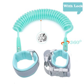 safety Upgrade Anti Lost Wrist Link Add Key Lock Toddler Leash Baby Walker Safety