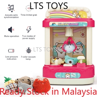 Kids Mini Toys Claw Grabber Arcade Clip Doll machine doll clawer Game slot Machine candy catcher LTS 839