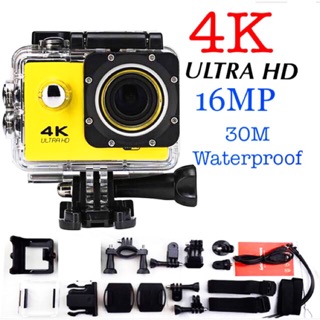 Action camera WiFi 4K 16MP 30M Waterproofs underwater sports camera