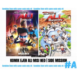 Ejen Ali The Movie, Misi : Neo! (VERSI KOMIK) | Komik Ejen Ali Side Mission