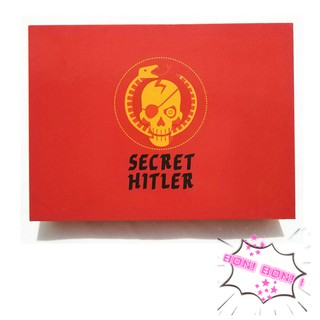 SECRET Hitler, the revelation of Hitler, English version, puzzle game Card