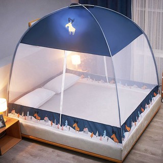 Kelambu SINGLE/QUEEN/KINGT 2 Door Mosquito Net Bed kelambu khemah