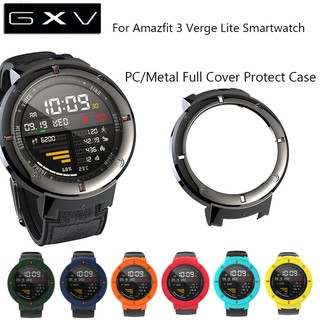 Colourful PC Case Cover Protective Frame Shell for Huami Amazfit 3 Verge Lite Case